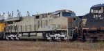 BNSF 3283 Now With Her Road Numbers Installed Sits on The Side Track infront of the Wabtec Locomotive Plant laced to NS 9514.